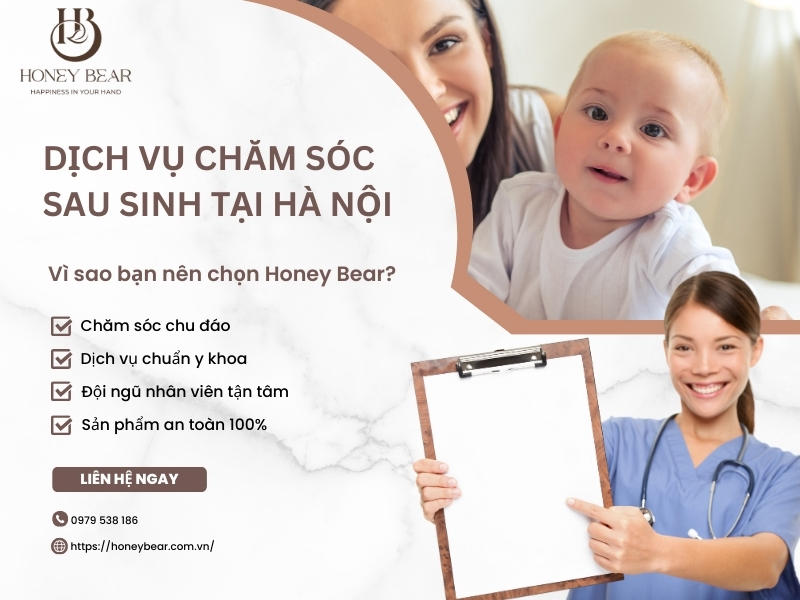 Dịch vụ chăm sóc sau sinh tại Hà Nội – lựa chọn hoàn hảo của mẹ bỉm sữa hiện đại