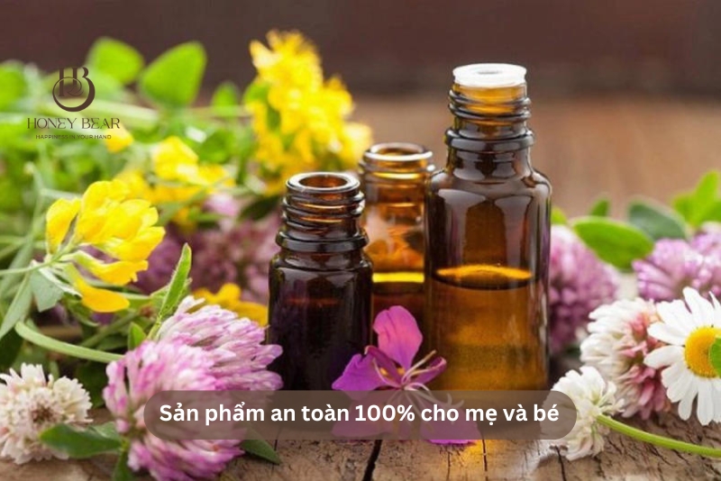 Sản phẩm an toàn 100% cho mẹ và bé