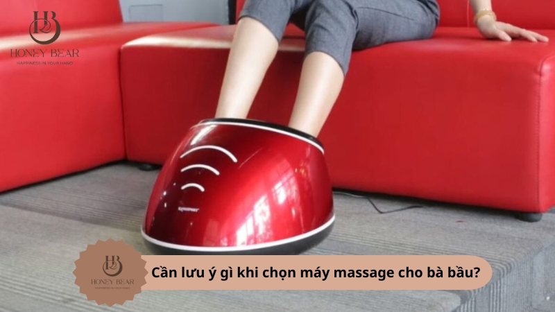Cần lưu ý gì khi chọn máy massage cho bà bầu?