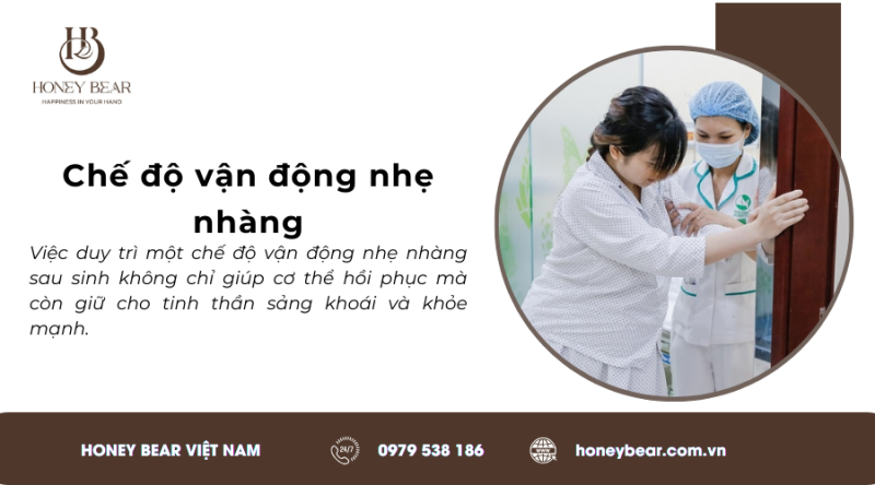 Chế độ vận động nhẹ nhàng