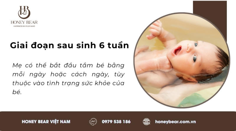Giai đoạn sau sinh 6 tuần