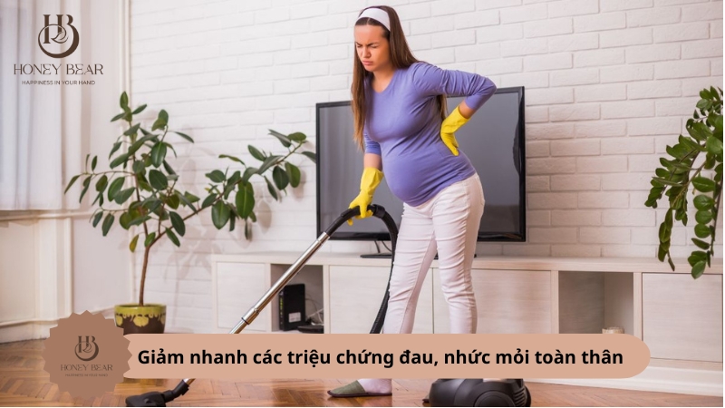 Giảm nhanh các triệu chứng đau, nhức mỏi toàn thân