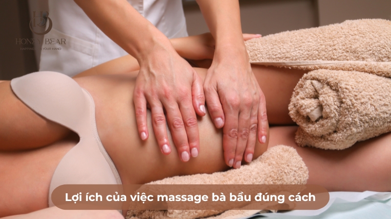Lợi ích của việc massage bà bầu đúng cách