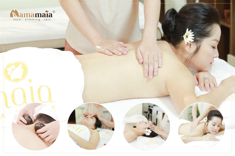 Mama Maia Spa tạo ra không gian sang trọng, thơm tho và êm dịu