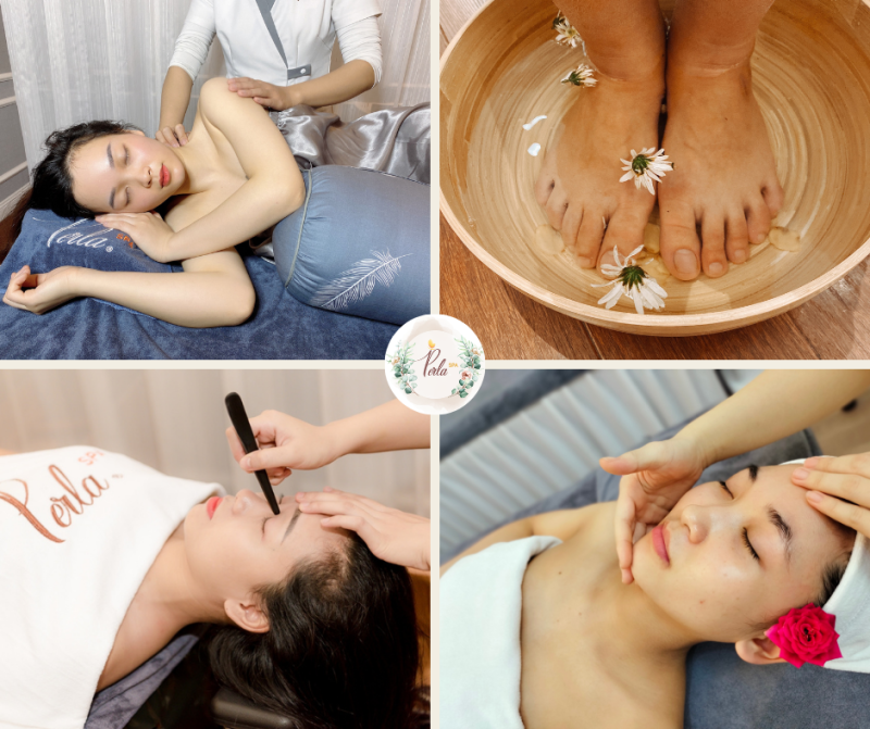 Perla Spa, massage chuyên sâu mẹ bầu Hà Nội