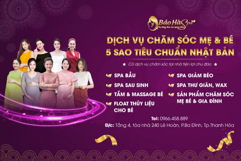 Spa mẹ bé Bảo Hà - địa chỉ massage mẹ bầu uy tín