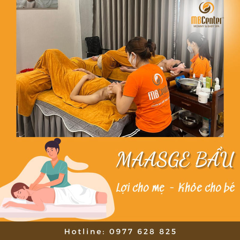 Dịch vụ chăm sóc bà bầu tại MBCenter được thực hiện bằng phương pháp dưỡng sinh Nhật Bản