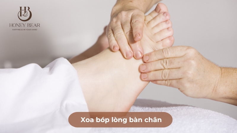 Xoa bóp lòng bàn chân