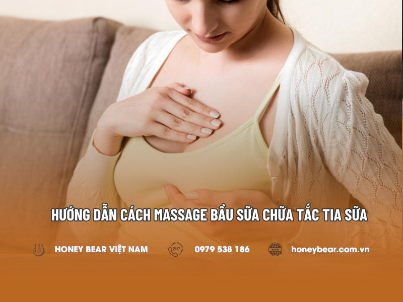 Cách massage bầu sữa