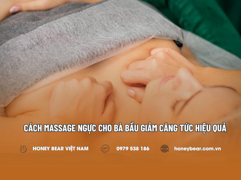 Massage ngực cho bà bầu